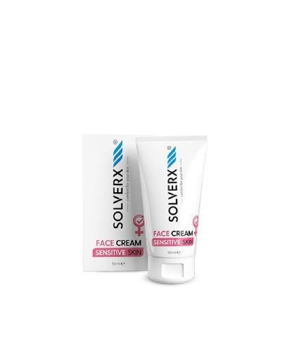 SOLVERX SENSITIVE SKIN Krem do twarzy dla kobiet, 50 ml
