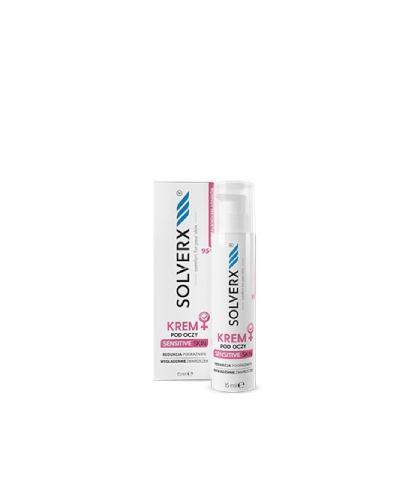 SOLVERX SENSITIVE SKIN Krem pod oczy, 15 ml