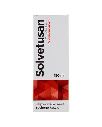 SOLVETUSAN - 150 ml - cena, dawkowanie, opinie