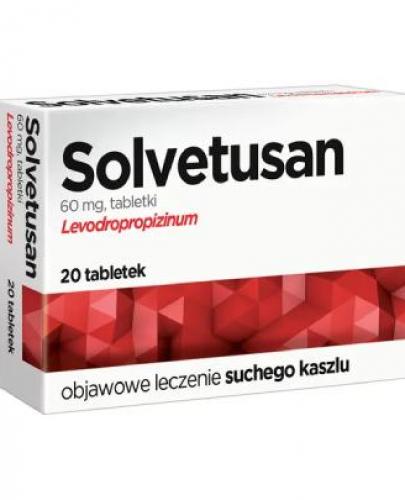  Solvetusan 60 mg, 20 tabletek - Apteka internetowa Melissa  