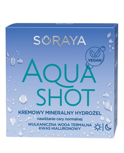  Soraya Aqua Shot Kremowy mineralny hydrożel - 50 ml - cena, opinie, wskazania  - Apteka internetowa Melissa  