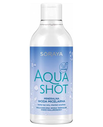  Soraya Aqua Shot Mineralna woda micelarna - 400 ml - cena, opinie, właściwości  - Apteka internetowa Melissa  