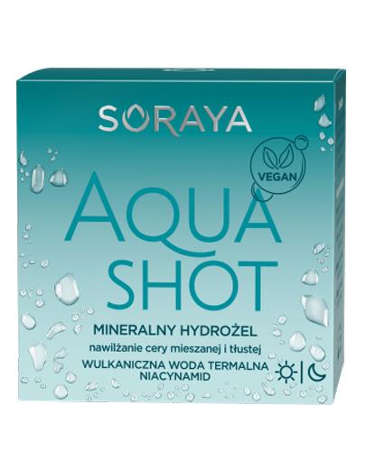 Soraya Aqua Shot Mineralny hydrożel - 50 ml - cena, opinie, właściwości  - Apteka internetowa Melissa  