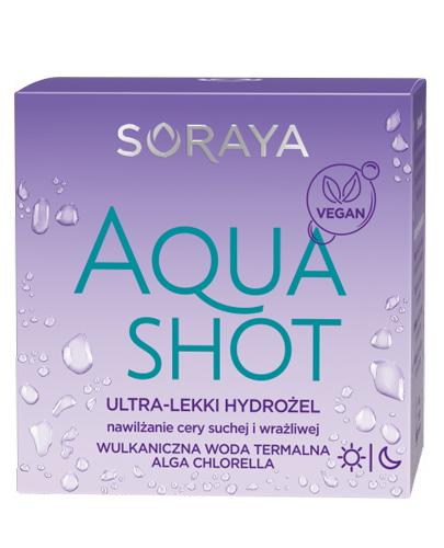  Soraya Aqua Shot Ultra-lekki hydrożel - 50 ml - cena, opinie, właściwości  - Apteka internetowa Melissa  