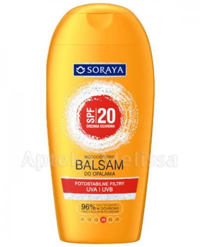 SORAYA Wodoodporny balsam do opalania SPF20+ - 200 ml - Apteka internetowa Melissa