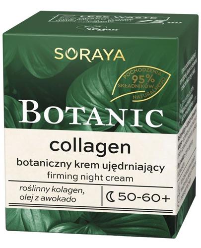  Soraya Botanic Collagen Botaniczny krem ujędrniający na noc 50+ - 75 ml - cena, opinie, właściwości - Apteka internetowa Melissa  