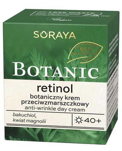  Soraya Botanic Retinol Botaniczny krem przeciwzmarszczkowy na dzień 40 + - 75 ml - cena, opinie, wskazania - Apteka internetowa Melissa  