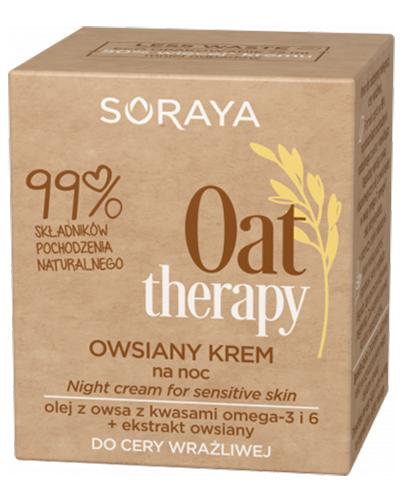  Soraya Oat Therapy Owsiany krem na noc - 75 ml - cena, opinie, właściwości - Apteka internetowa Melissa  