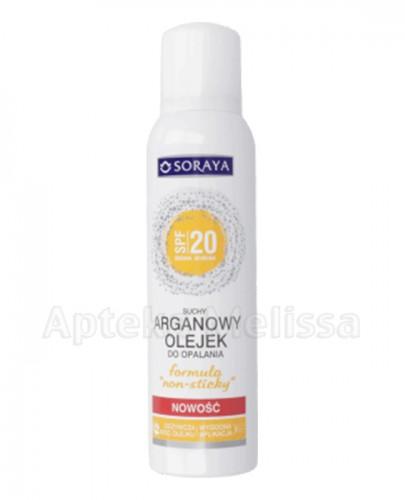 SORAYA Suchy arganowy olejek do opalania w sprayu SPF20 - 150 ml - Apteka internetowa Melissa