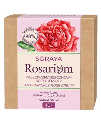  Soraya Rosarium Przeciwzmarszczkowy krem różany 40+ - 50 ml - cena, opinie, właściwości - Apteka internetowa Melissa  