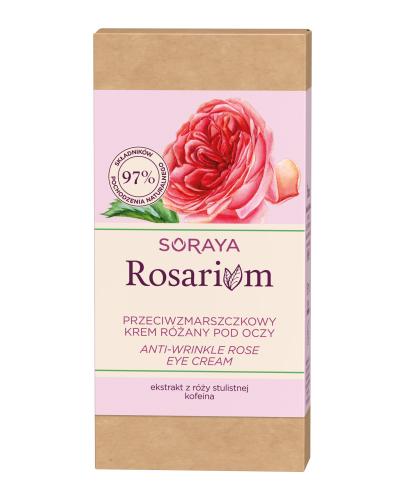  Soraya Rosarium Przeciwzmarszczkowy krem różany pod oczy - 15 ml - cena, opinie, właściwości - Apteka internetowa Melissa  