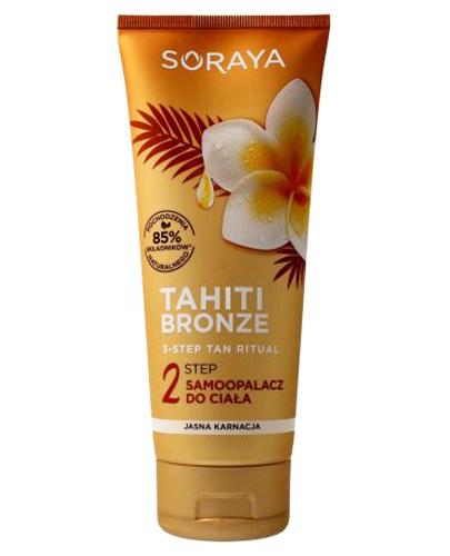 SORAYA TAHITI BRONZE 2 Step Samoopalacz do ciała jasna karnacja - 200 ml - cena, stosowanie, opinie - Apteka internetowa Melissa