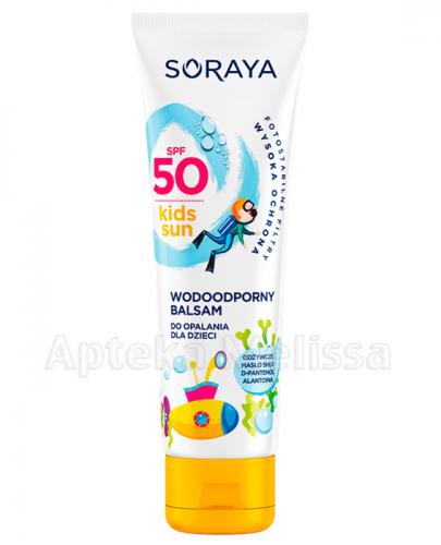  SORAYA KIDS SUN SPF50 Wodoodporny balsam do opalania dla dzieci - 100 ml - Apteka internetowa Melissa  