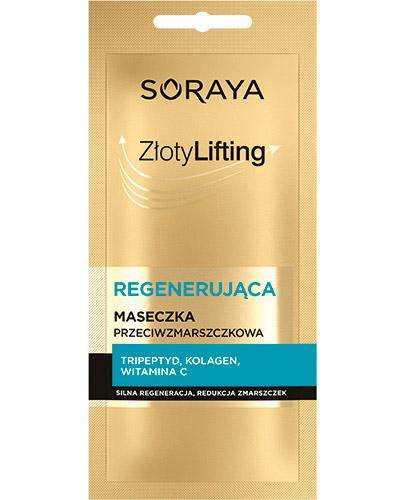 SORAYA Złoty Lifting, Regenerująca Maseczka Przeciwzmarszczkowa, 8 ml - Apteka internetowa Melissa