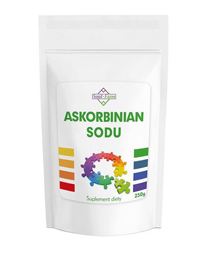  Soul-Farm Askorbinian Sodu Proszek, 250 g, cena, opinie, składniki - Apteka internetowa Melissa  