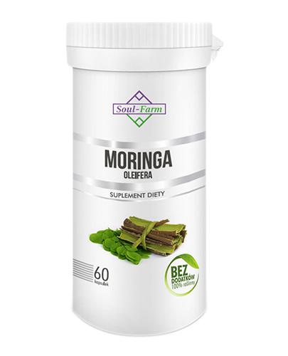  Soul-Farm Moringa ekstrakt 400 mg, 60 kaps., cena, opinie, wskazania - Apteka internetowa Melissa  