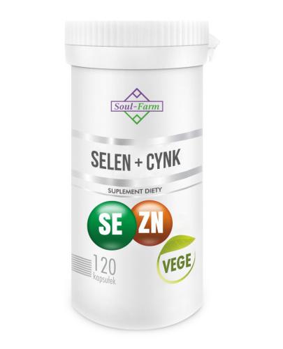  Soul-Farm Selen + Cynk, 120 kaps., cena, opinie, dawkowanie - Apteka internetowa Melissa  