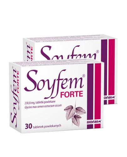  SOYFEM FORTE, wsparcie w okresie menopauzy, 2 x 30 tabletek - Apteka internetowa Melissa  