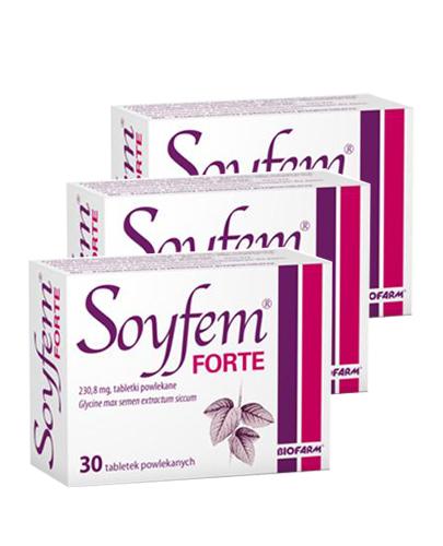  SOYFEM FORTE, wsparcie w okresie menopauzy, 3 x 30 tabletek - Apteka internetowa Melissa  