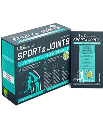  Sport & Joints Elektrolity i sole mineralne - 14 sasz.- cena, opinie, właściwości  - Apteka internetowa Melissa  