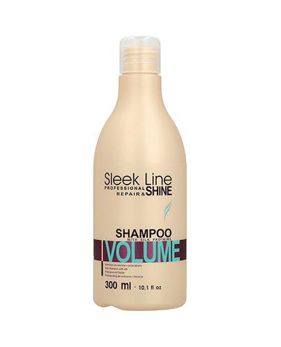 Stapiz Sleek Line Repair Szampon do włosów z jedwabiem zwiększający objętość - 300 ml - cena, opinie, wskazania - Apteka internetowa Melissa