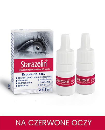 STARAZOLIN Krople do oczu - 2 x 5 ml - Apteka internetowa Melissa