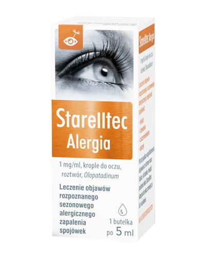  STARELLTEC ALERGIA Krople do oczu, 5 ml, preparat przeciwalergiczny, cena, opinie, dawkowanie - Apteka internetowa Melissa  