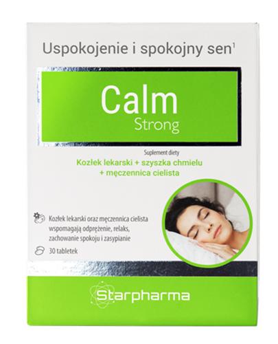  Starpharma Calm Strong - 30 tabl. - cena, opinie, właściwości - Apteka internetowa Melissa  