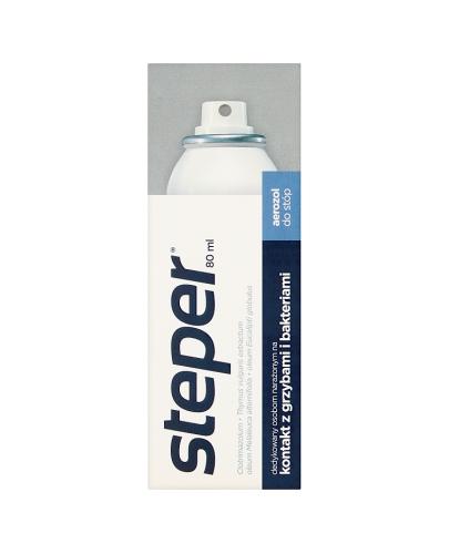 Steper, aerozol do stóp i paznokci, przeciwgrzybiczy, 80 ml