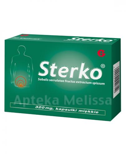  STERKO - 30 kaps. Na zaburzenia oddawania moczu u mężczyzn. - Apteka internetowa Melissa  