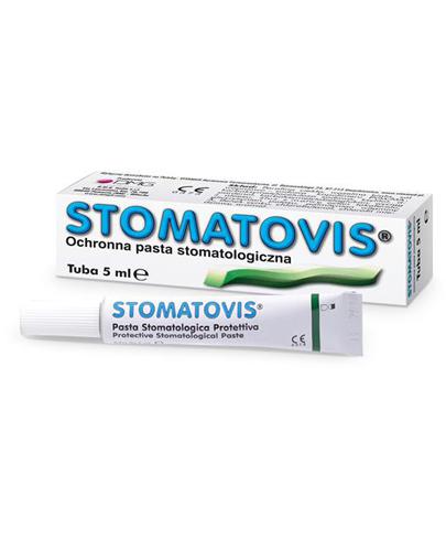  STOMATOVIS Ochronna pasta stomatologiczna - 5 ml - Apteka internetowa Melissa  