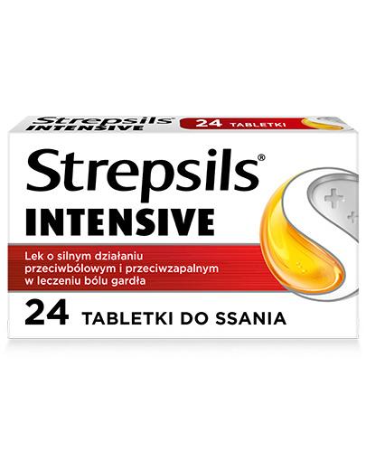 STREPSILS INTENSIVE - 24 past. - Apteka internetowa Melissa
