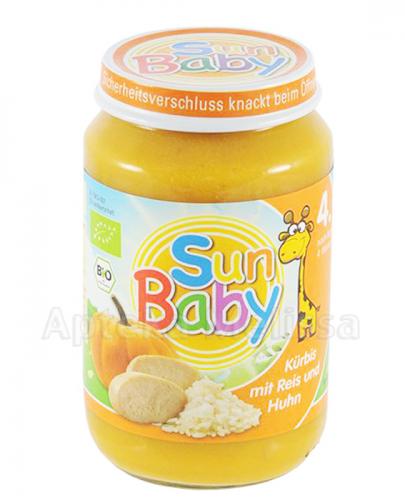  SUN BABY Dynia, ryż, kurczak Bio - 190 g - Apteka internetowa Melissa  