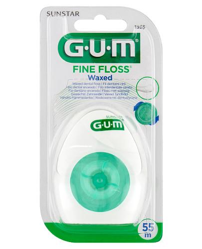  Sunstar GUM Fine-Floss Nić dentystyczna 55 m - 1 szt. - cena, opinie, stosowanie  - Apteka internetowa Melissa  
