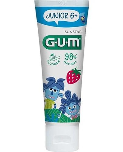 SUNSTAR GUM JUNIOR Pasta do zębów dla dzieci 7+ lat - 50 ml - cena, stosowanie, opinie 