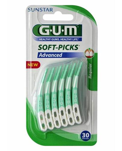 SUNSTAR GUM SOFT-PICKS ADVANCED Czyściki międzyzębowe Regular - 30 szt. - Apteka internetowa Melissa