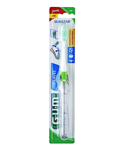 SUNSTAR GUM TRAVLER Szczoteczka podróżna SOFT - 1...