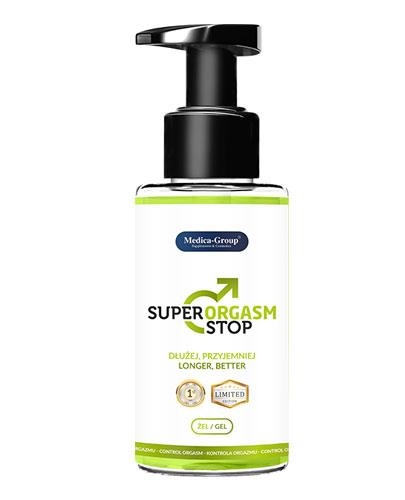Super Orgasm Stop Żel intymny dla mężczyzn na opóźnienie wytrysku - 150 ml - cena, opinie, wskazania 