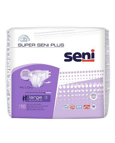  Super Seni Plus Large Pieluchomajtki dla dorosłych, 10 sztuk - Apteka internetowa Melissa  