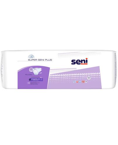 Super Seni Plus M, pieluchomajtki dla dorosłych, 30 sztuk