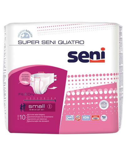  Super Seni Quatro Small 1 Pieluchomajtki dla dorosłych - 10 szt. - cena, opinie, właściwości - Apteka internetowa Melissa  
