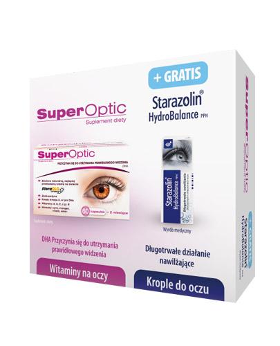  SuperOptic + Starazolin Hydrobalance PPH - 60 kaps. + 5 ml - cena, opinie, wskazania  - Apteka internetowa Melissa  