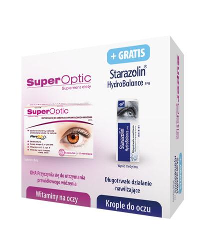 SuperOptic + Starazolin Hydrobalance PPH - 60 kaps. + 5 ml - cena, opinie, wskazania - Apteka internetowa Melissa