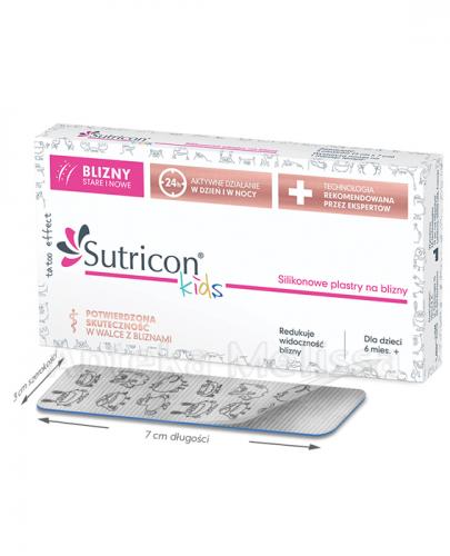 SUTRICON KIDS Plastry silikonowe na blizny 6m+ - 5 szt. - Apteka internetowa Melissa