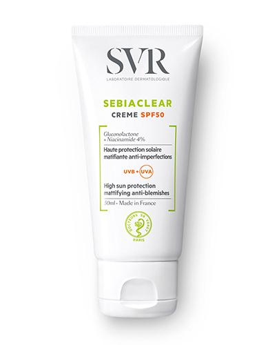  SVR SEBIACLEAR Krem ochronny SPF50, 50 ml - Apteka internetowa Melissa  