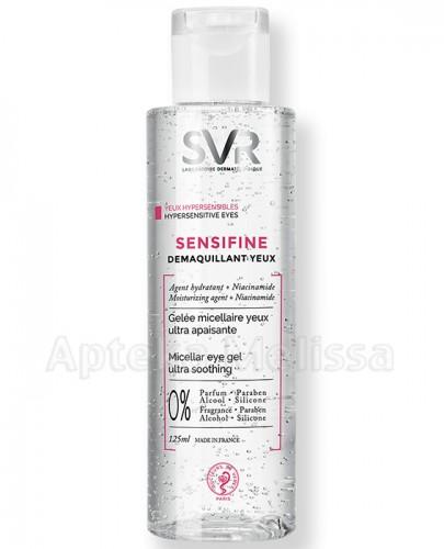 SVR SENSIFINE DEMAQUILLANT YEUX Żel micelarny do demakijażu oczu - 125 ml - Apteka internetowa Melissa