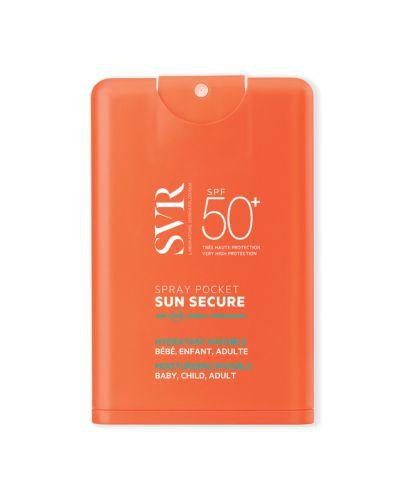  SVR Sun Secure SPF 50+ Kieszonkowy transparenty spray dla niemowląt dzieci i dorosłych, 20 ml - Apteka internetowa Melissa  