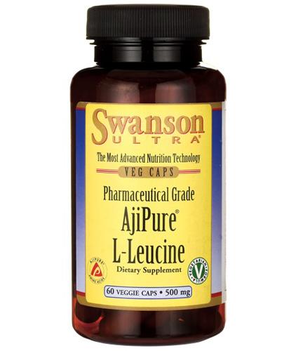  SWANSON AjiPure L-Leucyna 500 mg - 60 kaps. - Apteka internetowa Melissa  