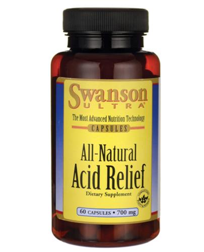  SWANSON All-Natural Acid Relief 700 mg - 60 kaps. - Apteka internetowa Melissa  