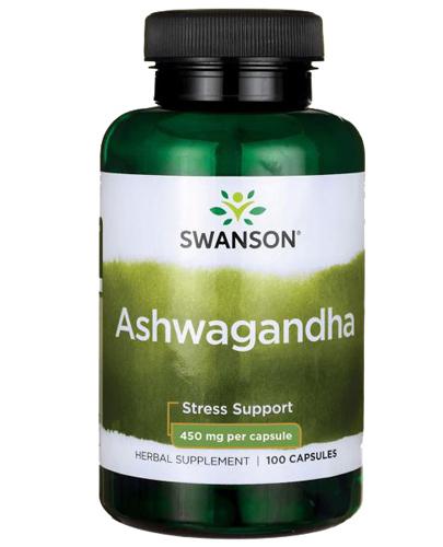  SWANSON Ashwagandha 450 mg, 100 kapsułek - Apteka internetowa Melissa  